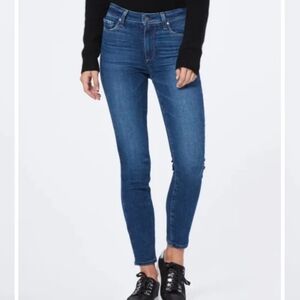 PAIGE Hoxton Ankle Skinny Jean sz 33 Socal with Stretch